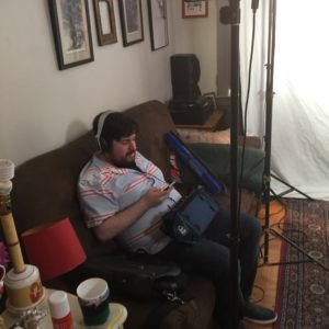 Matt Gershowitz ran sound for us on the final day of shooting.